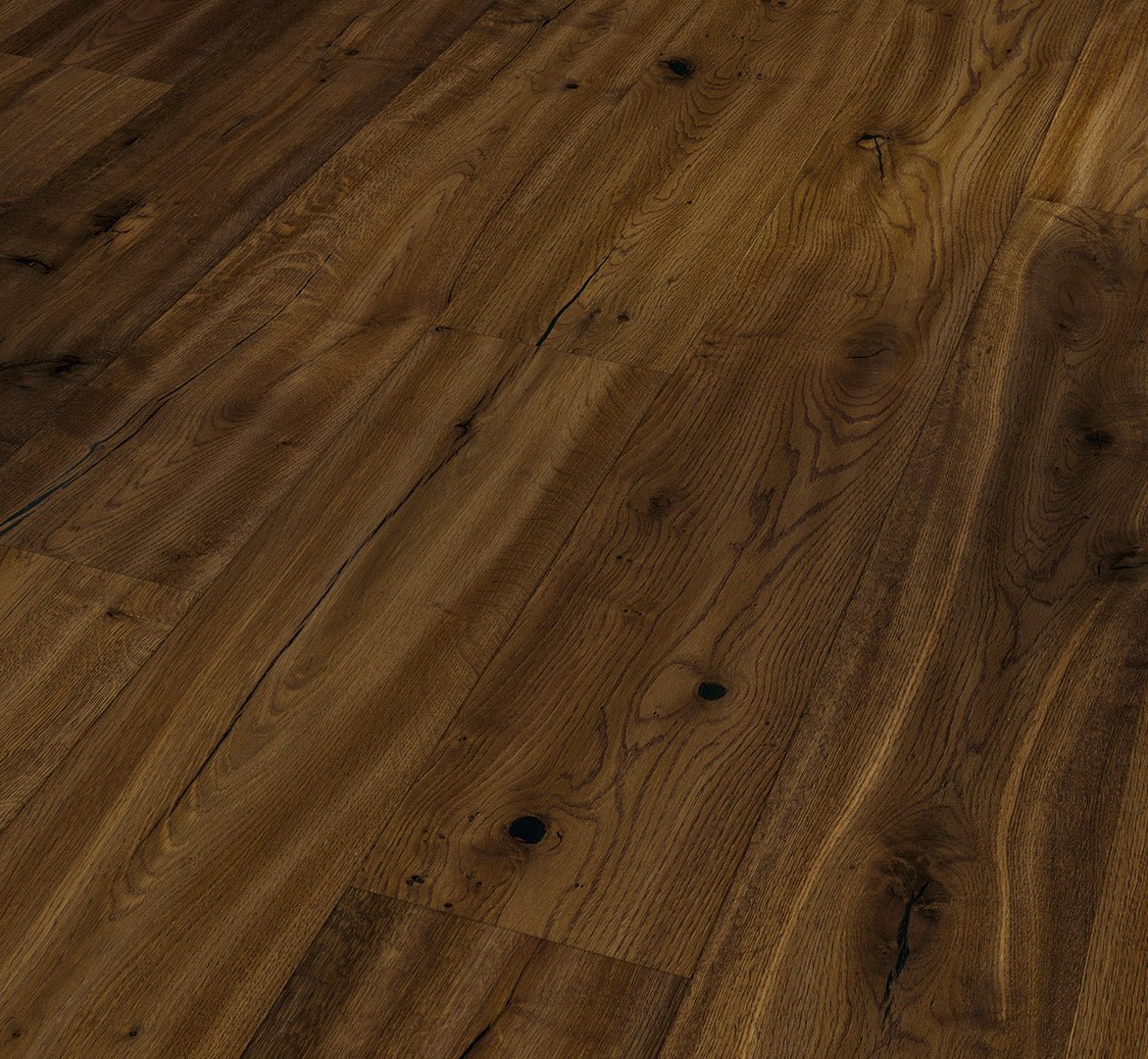 Oak smoked handscraped brushed 1739955