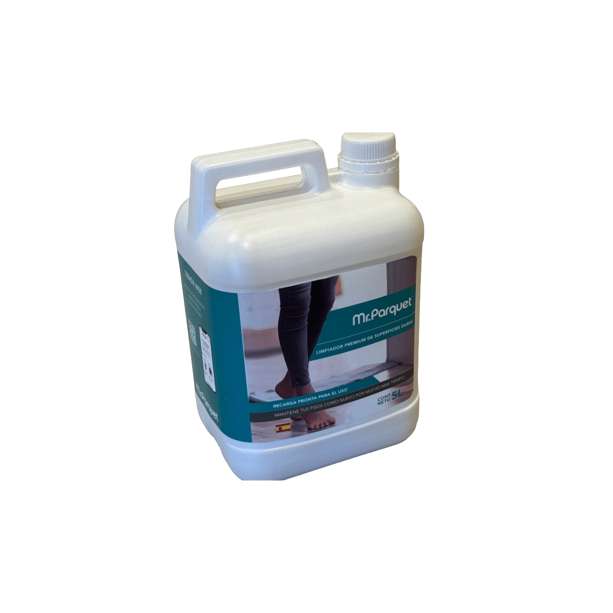 Recarga Limpiador Pisos de Vinílicos y superficies duras. 5 lts - Mr Parquet