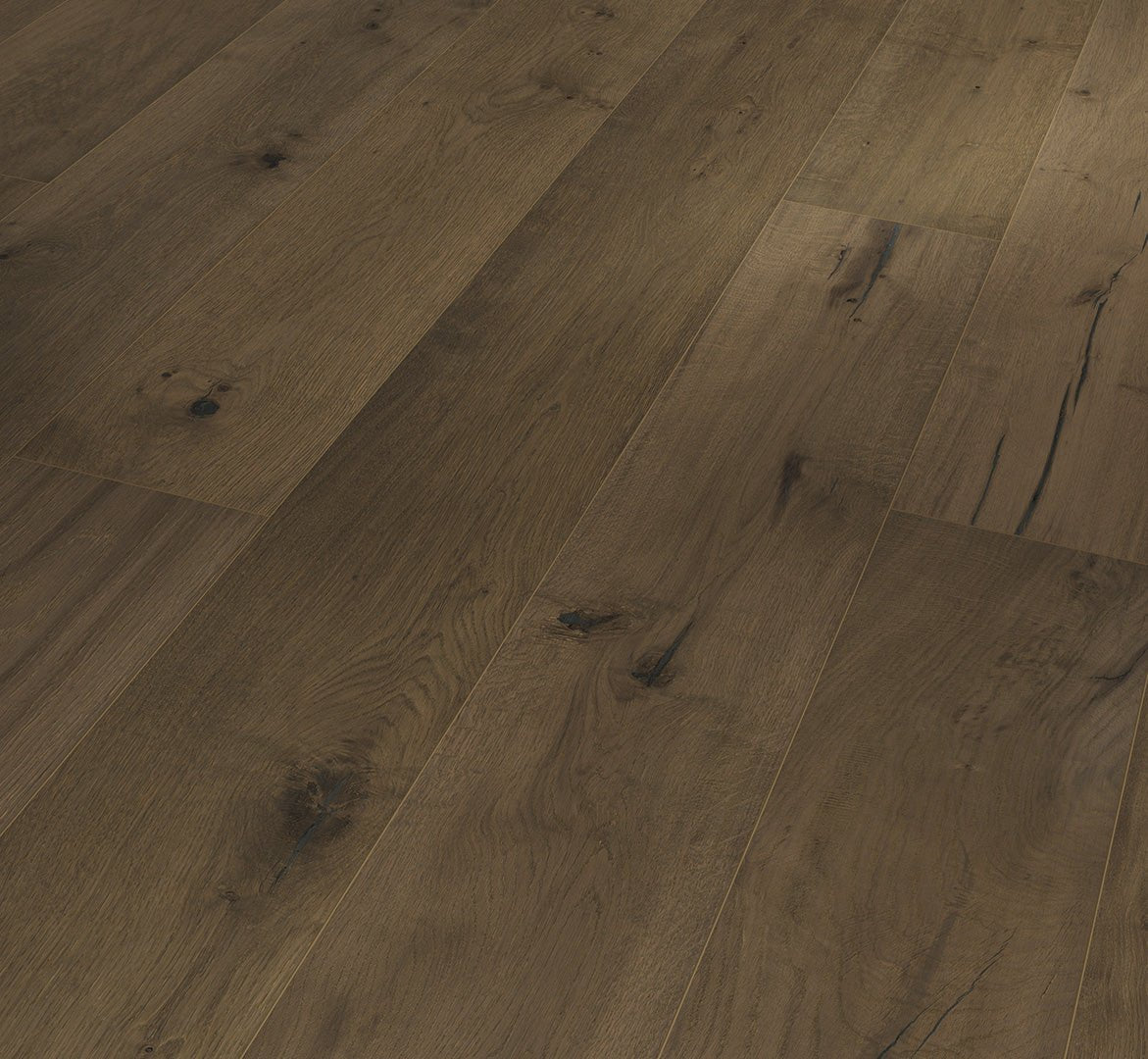 Roble smoked grey handcrafted - Mr Parquet