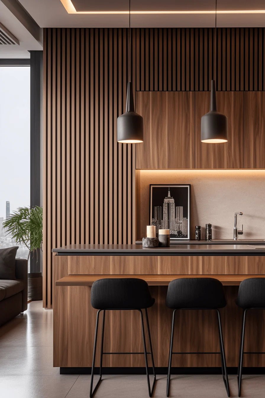 Wall Panel Walnut