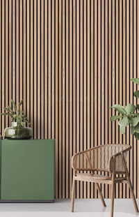 Wall Panel Roble Curvable · vista 4