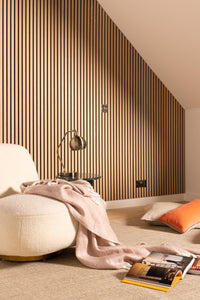 Wall Panel Roble Curvable · vista 2