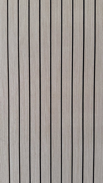 Wall Panel - Revestimiento Acústico alistonado 8 ranura fina. Curvable - Mr Parquet